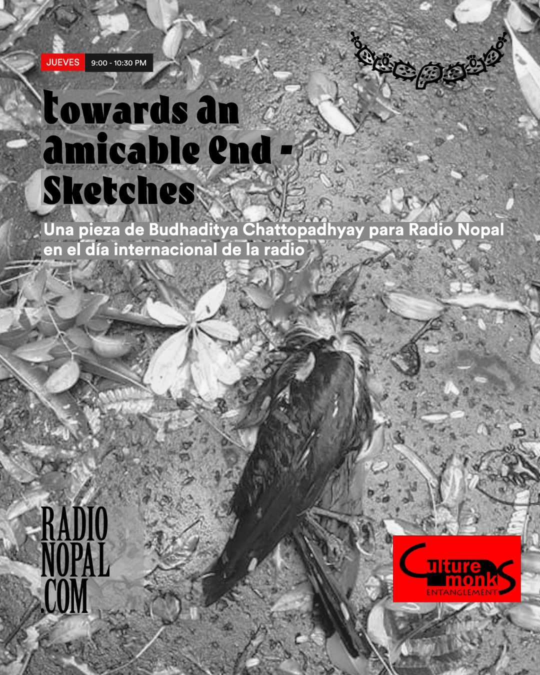 Towards An Amicable End – Sketches : a radio show by Budhaditya Chattopadhyay on Radio Nopal (Mexico)