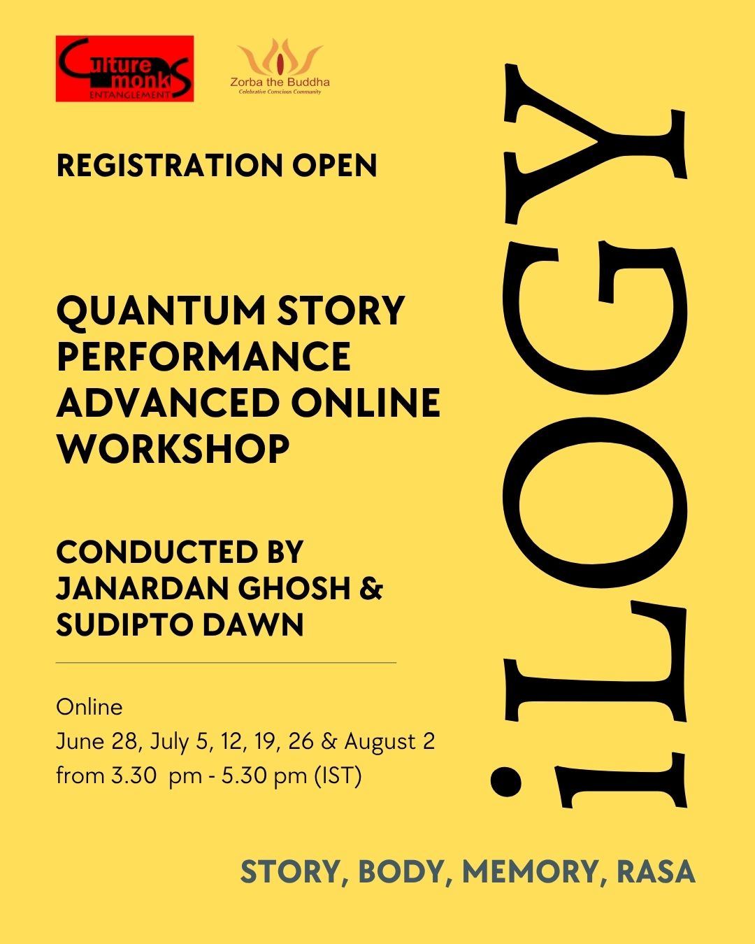iLOGY advanced online workshop