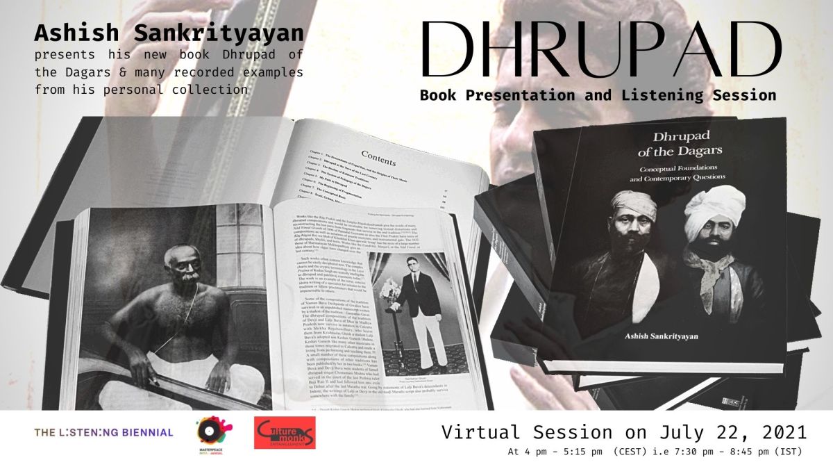 Dhrupad of the Dagars:  Book Presentation and Listening Session