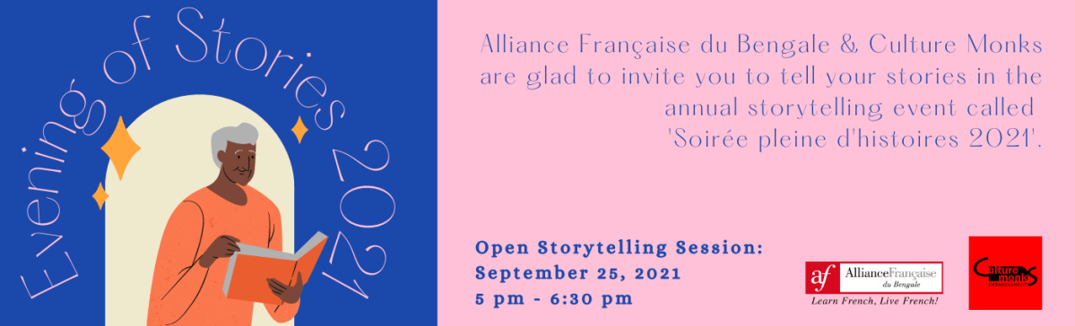 Invitation to tell your story @ Evening of Stories 2021