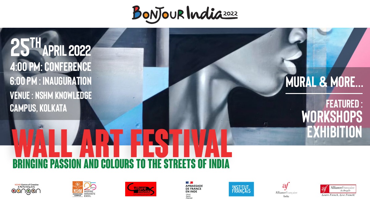 Bonjour India, 2022 –  Wall Art Festival with SKIO