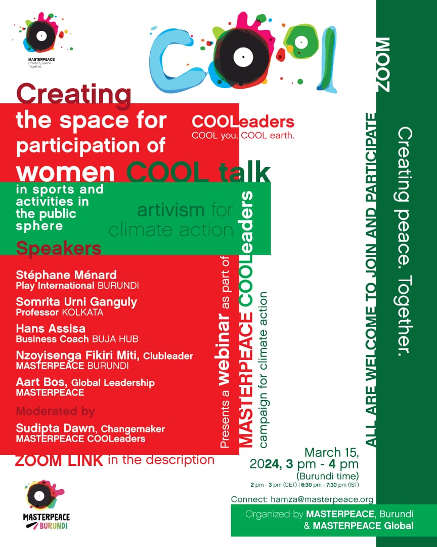COOLtalk presents  “Creating space for participation of women in sports and activities in the public sphere”