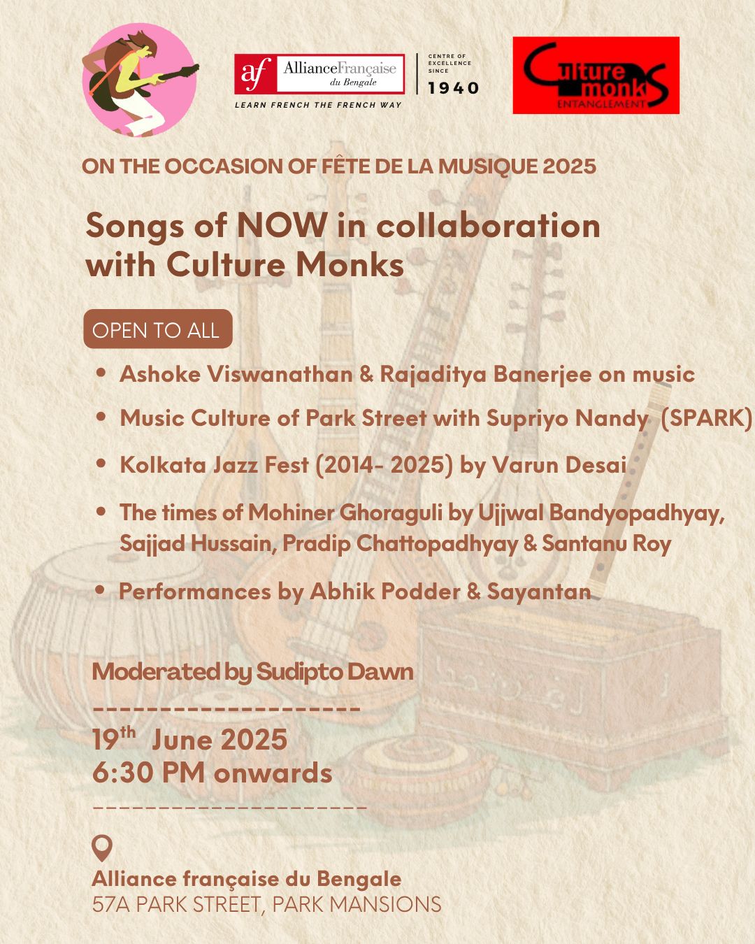 Songs of NOW: Theatre Adda June 2025 session