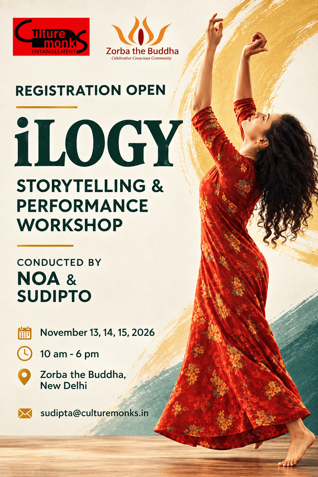 iLOGY Storytelling & Performance Lab @Zorba the Buddha, Delhi